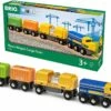 Brio World - 33982 Three Wagon Cargo Train 2 Brio World - 33982 Three Wagon Cargo Train -Gibsons Sales Store 47942 39263