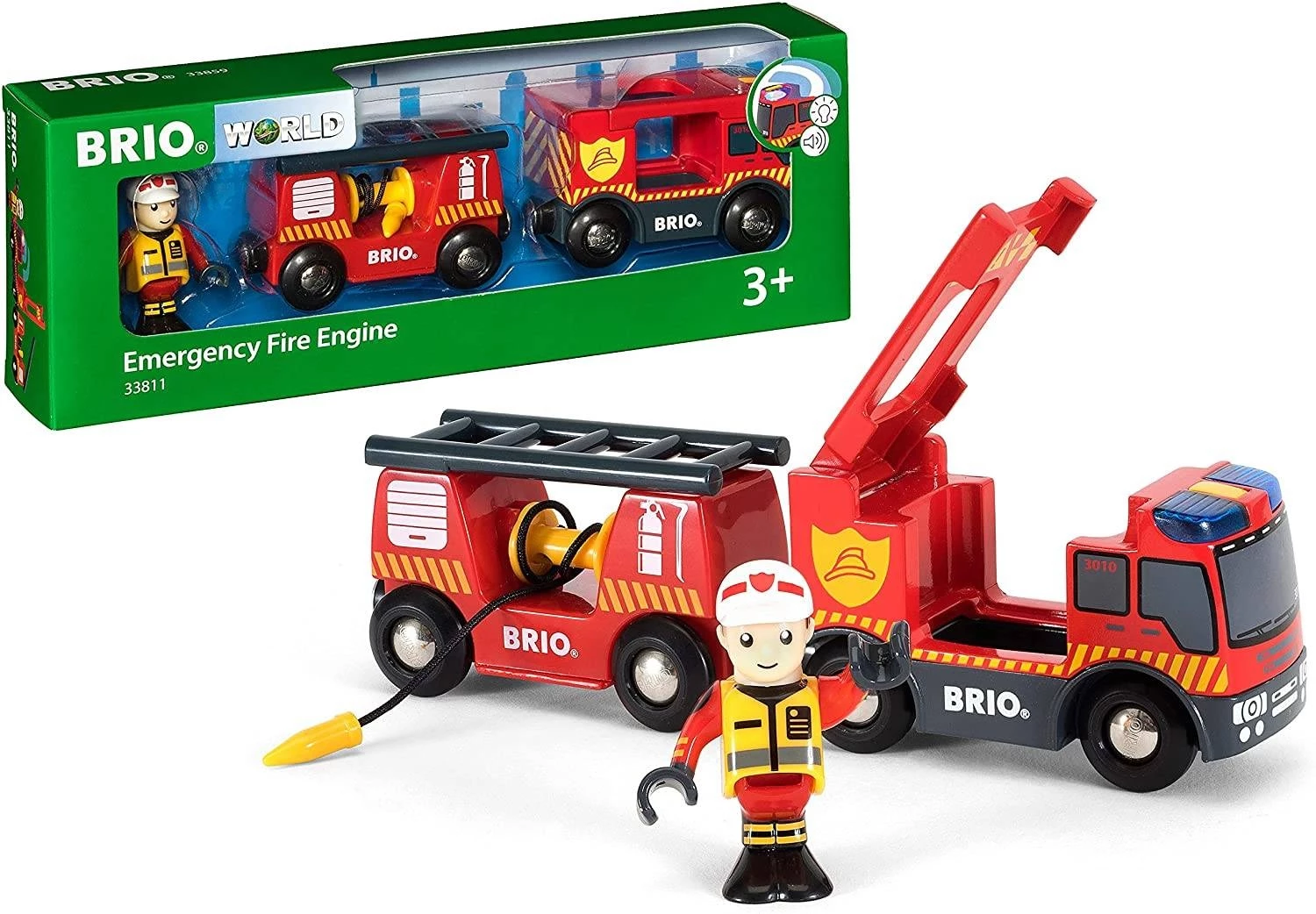 Brio World Fire & Rescue - 33811 Emergency Fire Truck 3 Brio World Fire & Rescue - 33811 Emergency Fire Truck