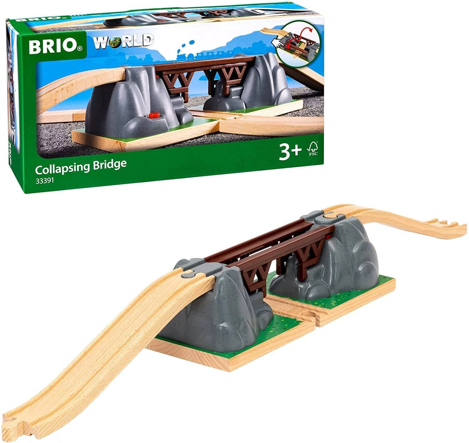 Brio World - 33391 Collapsing Bridge 3 Brio World - 33391 Collapsing Bridge