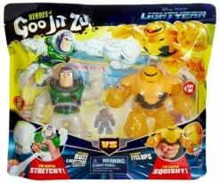 Heroes Of Goo Jit Zu Disney Pixar Lightyear Versus Pack - Buzz Vs Zyclops