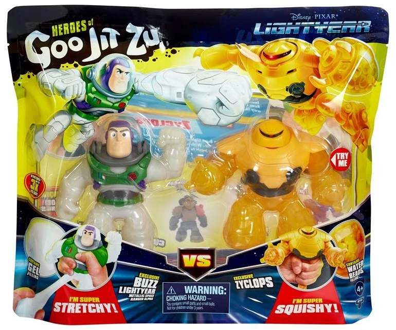 Heroes Of Goo Jit Zu Disney Pixar Lightyear Versus Pack - Buzz Vs Zyclops 3 Heroes Of Goo Jit Zu Disney Pixar Lightyear Versus Pack - Buzz Vs Zyclops