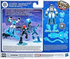 Hasbro Avengers Bend And Flex Cap Ice Mission 7 Hasbro Avengers Bend And Flex Cap Ice Mission -Gibsons Sales Store 48147 38668