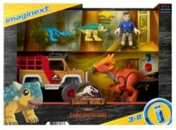 MATTEL Fisher Price Imaginext Jurassic World Camp Cretaceous Runaway Dinos