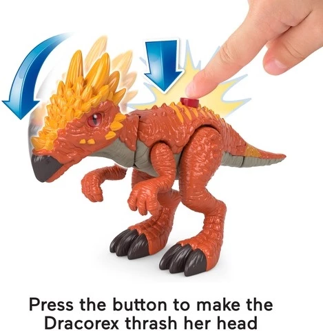 MATTEL Fisher Price Imaginext Jurassic World Camp Cretaceous Runaway Dinos 4 MATTEL Fisher Price Imaginext Jurassic World Camp Cretaceous Runaway Dinos - Image 2
