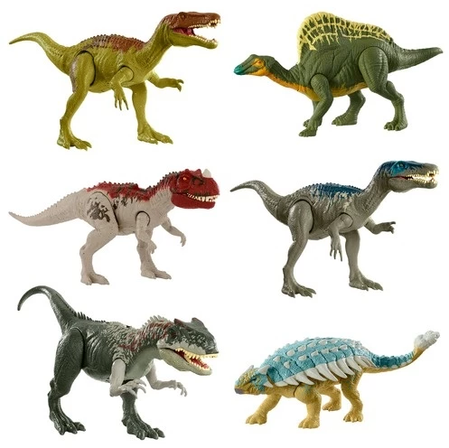 MATTEL Jurassic World Roar Attack Assorted 3 MATTEL Jurassic World Roar Attack Assorted