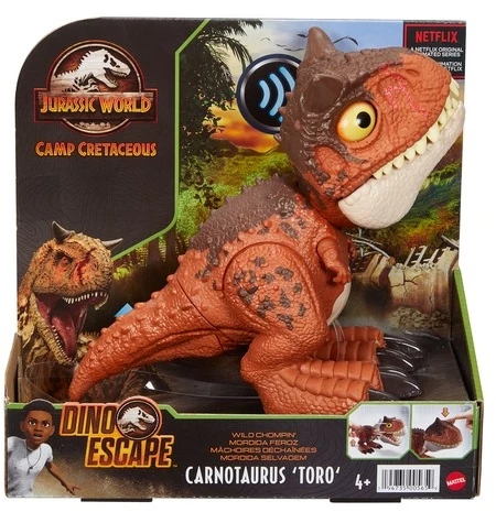 MATTEL Jurassic World Wild Chompin' Carnotaurus Toro 4 MATTEL Jurassic World Wild Chompin' Carnotaurus Toro - Image 2