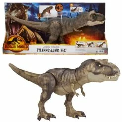 MATTEL Jurassic World Thrash 'N Devour Tyrannosaurus Rex Figure
