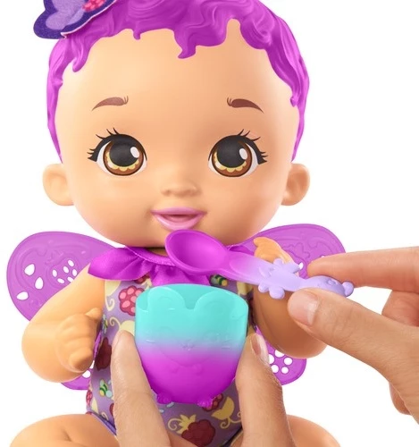 MATTEL My Garden Baby Berry Hungry Baby Butterfly Doll (Raspberry-Scented) 3 MATTEL My Garden Baby Berry Hungry Baby Butterfly Doll (Raspberry-Scented)