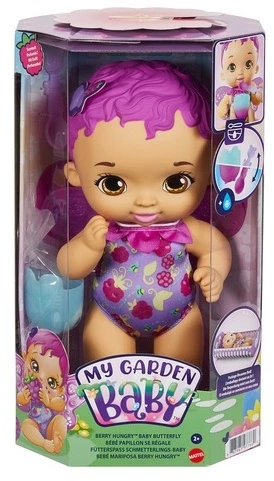 MATTEL My Garden Baby Berry Hungry Baby Butterfly Doll (Raspberry-Scented) 6 MATTEL My Garden Baby Berry Hungry Baby Butterfly Doll (Raspberry-Scented) - Image 4