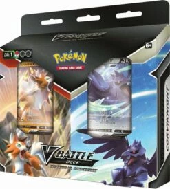 Pokemon TCG: Lycanroc V Vs Corviknight V Battle Deck Bundle