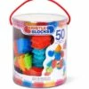 Bristle Blocks 50pc Basic Builder Bucket 2 Bristle Blocks 50pc Basic Builder Bucket -Gibsons Sales Store 48707 37190