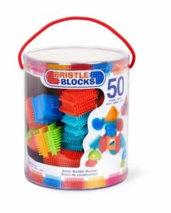 Bristle Blocks 50pc Basic Builder Bucket