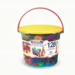 Bristle Blocks 128pc Jungle Adventure Bucket