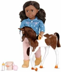 Our Generation Daveen 46cm Equestrian Doll & Horse Set