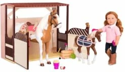 Our Generation Acres Of Adventure Horse Stable Playset For 46cm Dolls