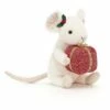 Jellycat Merry Mouse Present 1 Jellycat Merry Mouse Present -Gibsons Sales Store 48817 36887