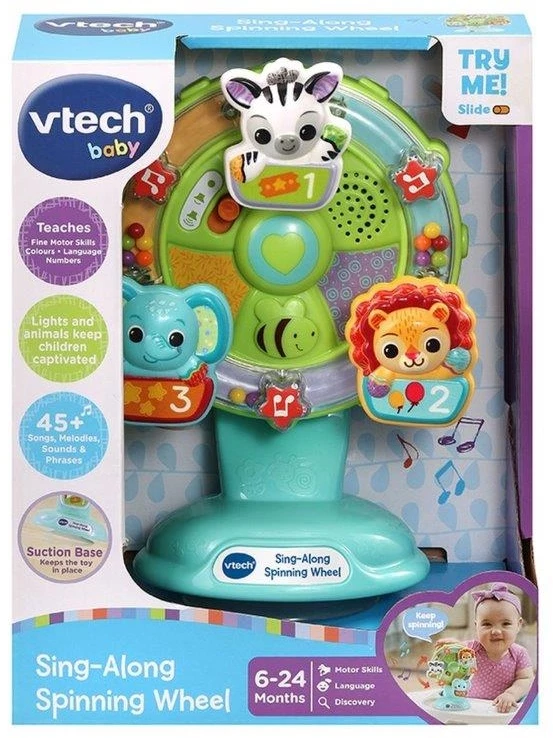 VTech Sing-Along Spinning Wheel 4 VTech Sing-Along Spinning Wheel - Image 2