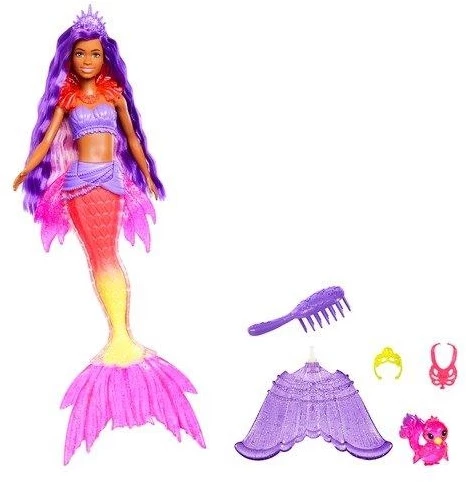 Barbie Brooklyn Mermaid Power Doll And Accessories 5 Barbie Brooklyn Mermaid Power Doll And Accessories - Image 3