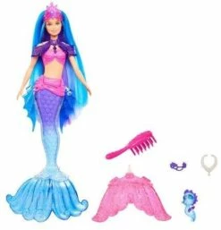 Barbie Malibu Mermaid Power Doll And Accessories