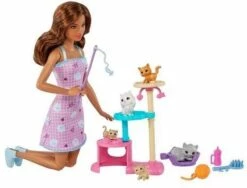 Barbie Kitty Condo Doll And Pets