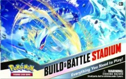 ASMODEE Pokemon TCG: Sword & Shield 12 Silver Tempest Build & Battle Stadium Box