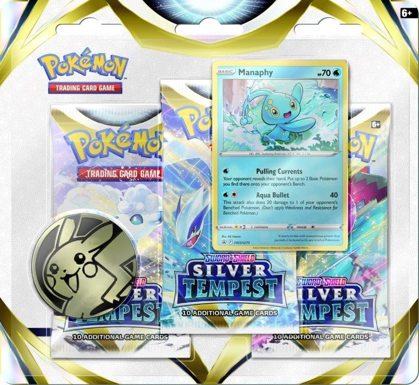 ASMODEE Pokemon TCG: Sword & Shield 12 Silver Tempest 3-Pack Booster 4 ASMODEE Pokemon TCG: Sword & Shield 12 Silver Tempest 3-Pack Booster - Image 2