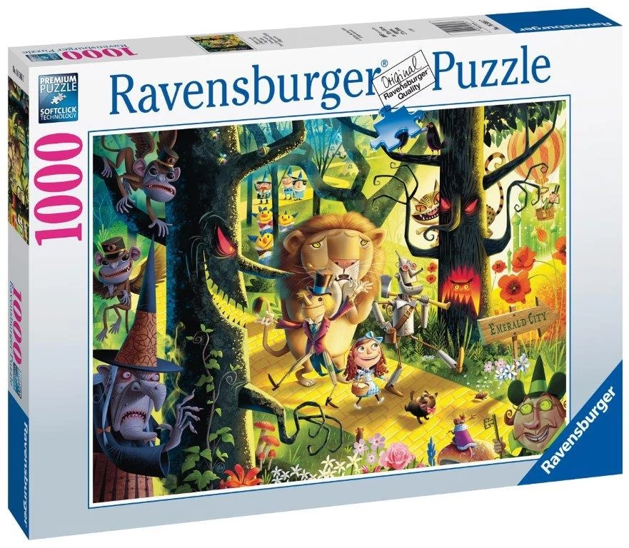 Ravensburger Lions, Tigers And Bears, Oh My! (Wizard Of Oz), 1000pc 3 Ravensburger Lions, Tigers And Bears, Oh My! (Wizard Of Oz), 1000pc