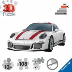 Ravensburger Porsche 911 3D Puzzle, 108pc 7 Ravensburger Porsche 911 3D Puzzle, 108pc -Gibsons Sales Store 50925 31327