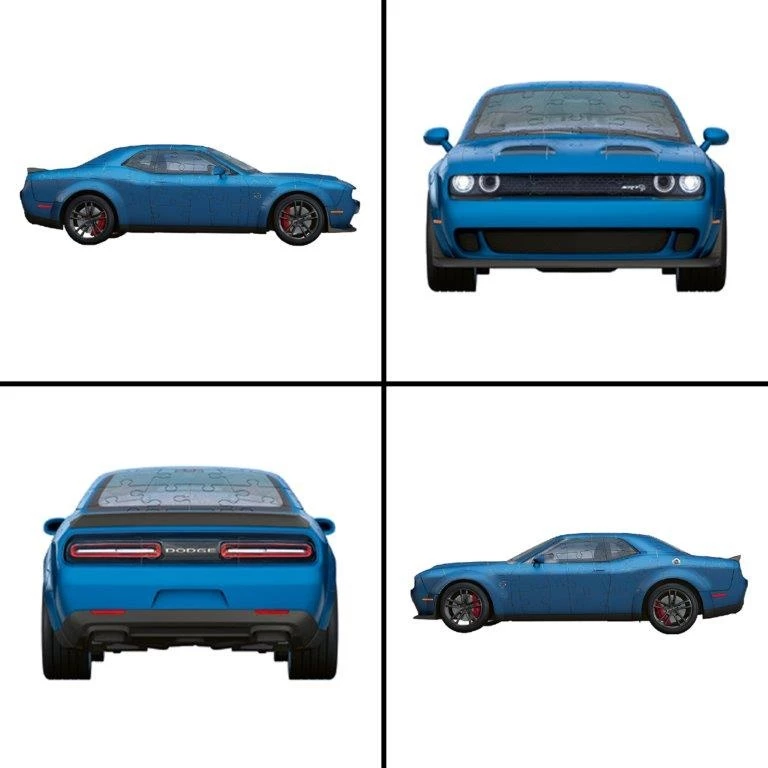 Ravensburger Dodge Challenger Widebody - Hellcat Redeye, 108pc 4 Ravensburger Dodge Challenger Widebody - Hellcat Redeye, 108pc - Image 2