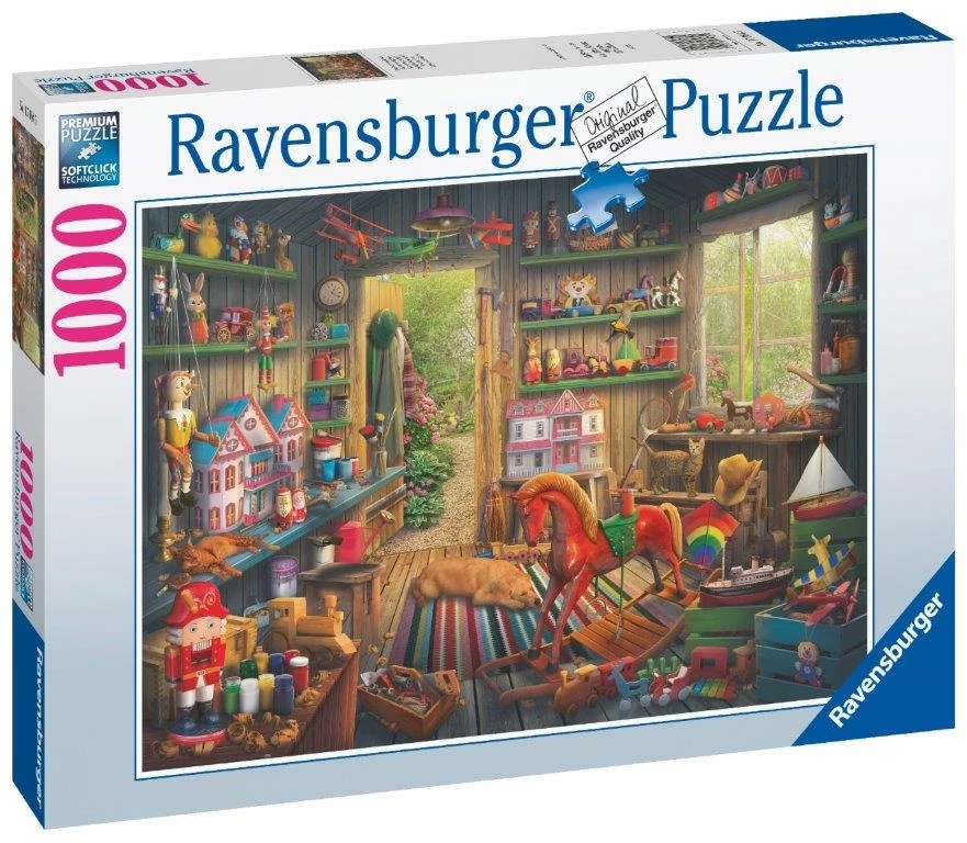 Ravensburger Nostalgic Toys, 1000pc 3 Ravensburger Nostalgic Toys, 1000pc