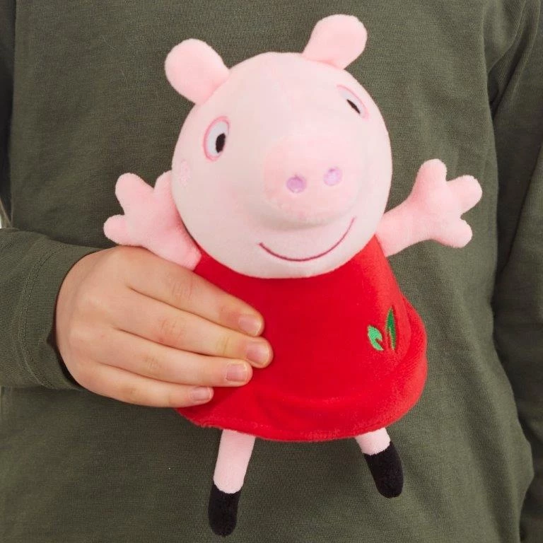 Peppa Pig Eco Plush Red Dress Peppa 4 Peppa Pig Eco Plush Red Dress Peppa - Image 2