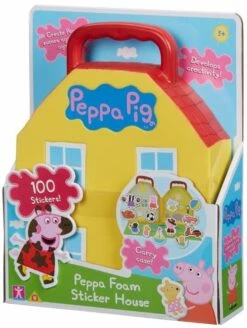 Peppa Pig Foam Sticker House