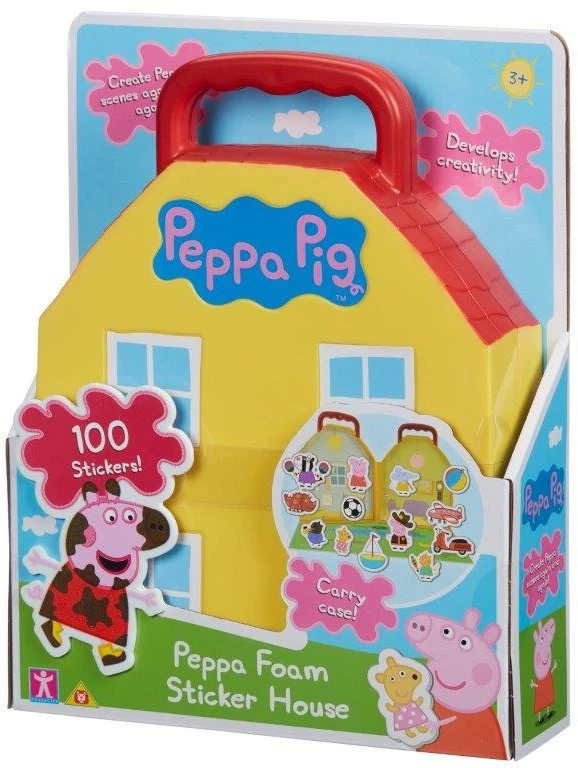 Peppa Pig Foam Sticker House 3 Peppa Pig Foam Sticker House
