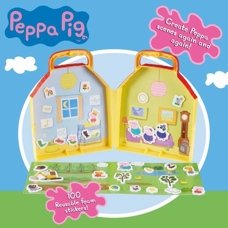 Peppa Pig Foam Sticker House 4 Peppa Pig Foam Sticker House - Image 2