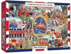 Gibsons Coronation Of A King 1000 Piece Jigsaw Puzzle